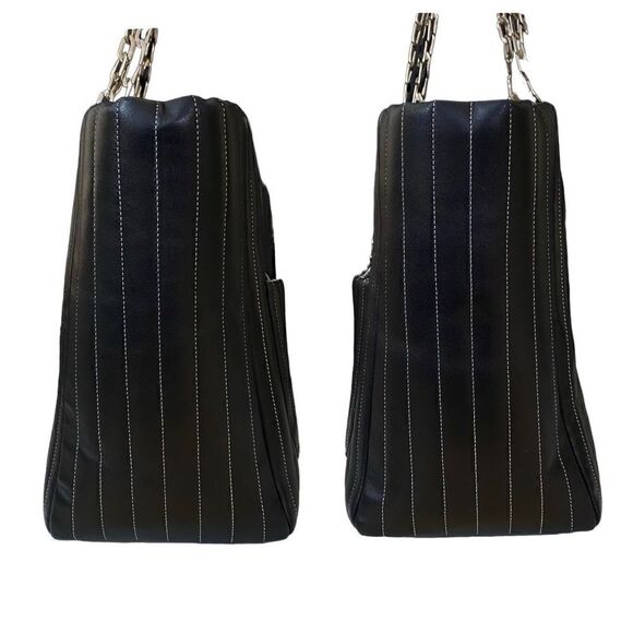 CHANEL “Rare“ CC Mademoiselle Leather Tote Bag 💼 Black - Picture 11 of 17